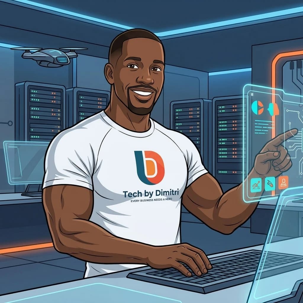 Dimitri, your human contact at Tech by Dimitri