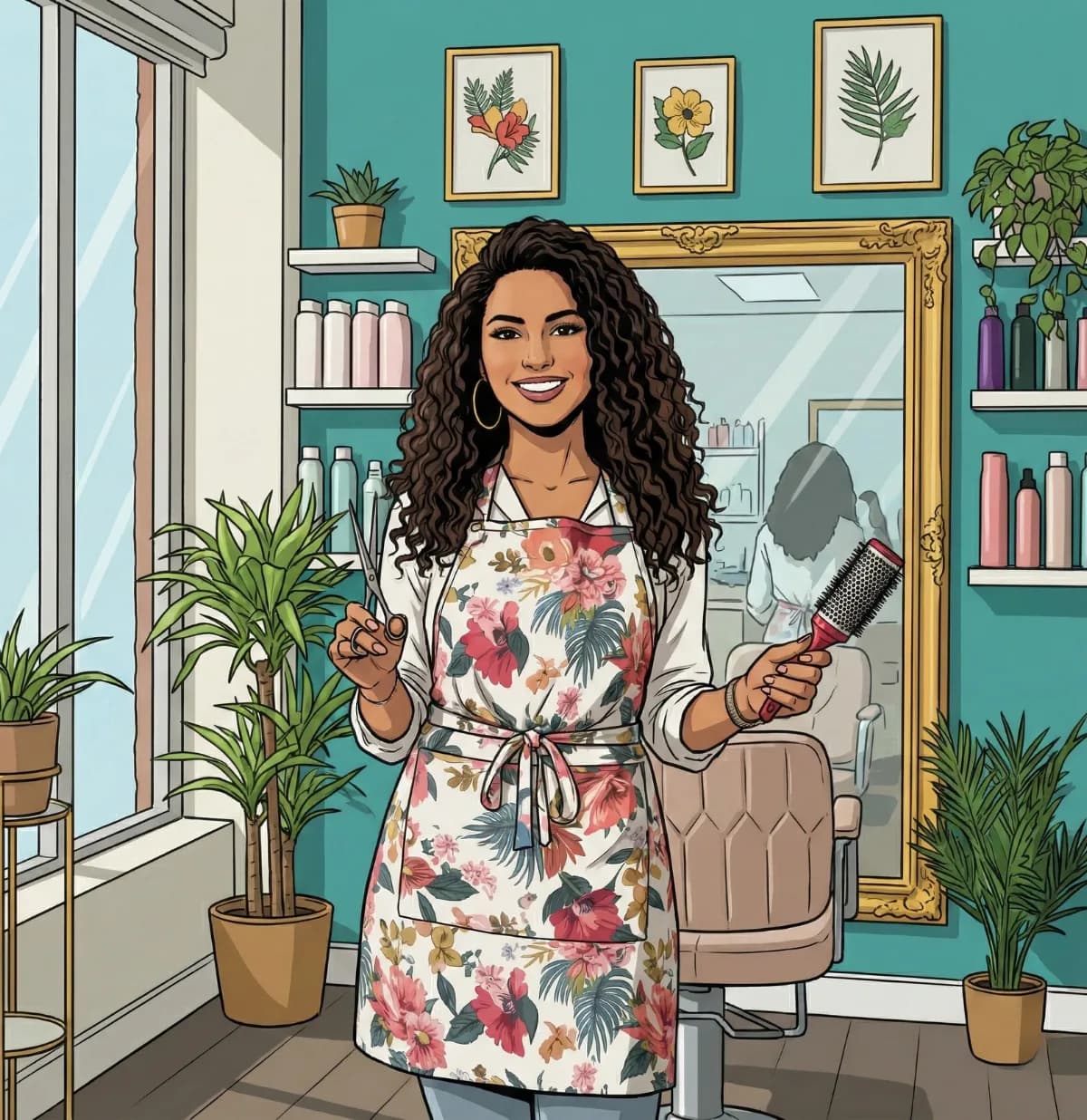 Sofia Rodriguez, Beauty & Hair AI Guild character