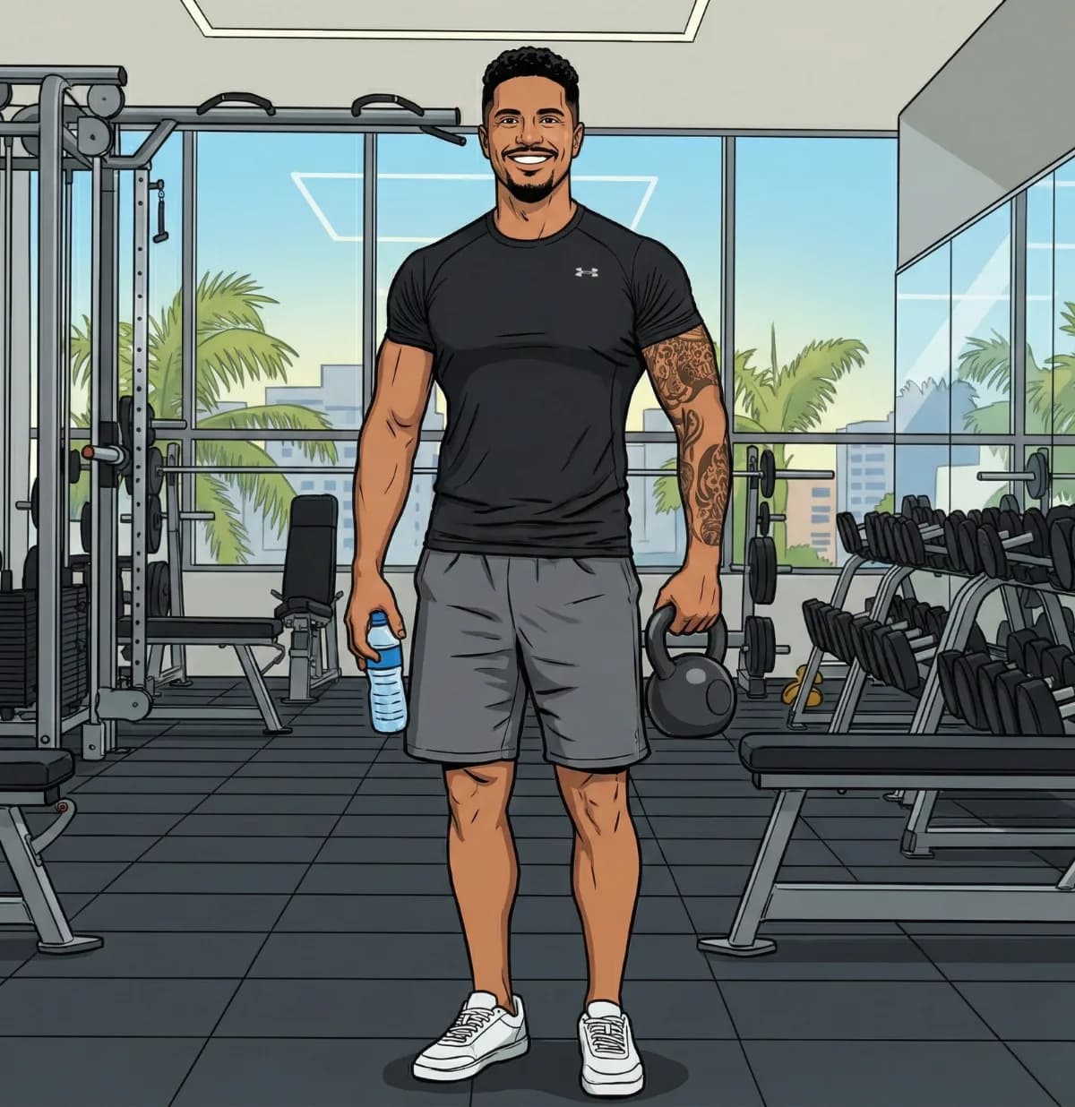 Thiago Santos, Health & Wellness AI Guild character